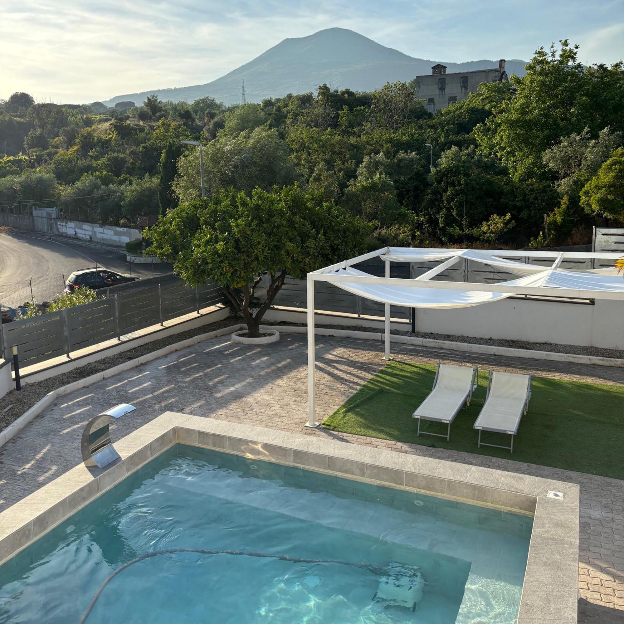 Villa Manzo Relais -Pompei Vesuvius Boscotrecase Экстерьер фото